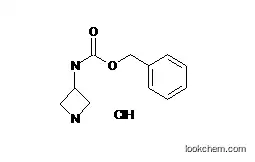 Molecular Structure of 1203099-07-3 (benzyl azetidin-3-ylcarbaMate hydrochloride)